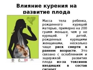 Как курение влияет на эко у женщин