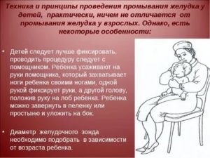 Как промыть новорожденному ребенку желудок в