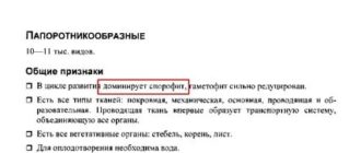 Что нужно всем папоротникам для оплодотворения нужна вода