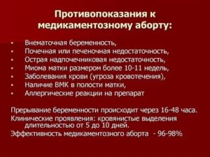 Что такое медикаментозный выкидыш в