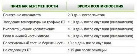 Через какое время после зачатия можно определить беременность после зачатия