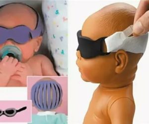 Как сделать повязку на глаза новорожденному