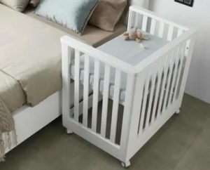 Как сделать приставную кроватку для новорожденного своими руками