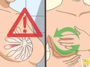 Как делать массаж груди для улучшения лактации