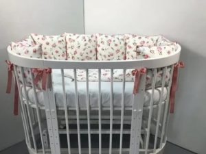 Какую выбрать кроватку для новорожденного круглую или прямоугольную