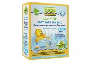 Какую соль использовать для купания новорожденного