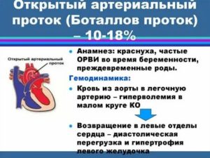 Что такое открытый артериальный проток у новорожденного